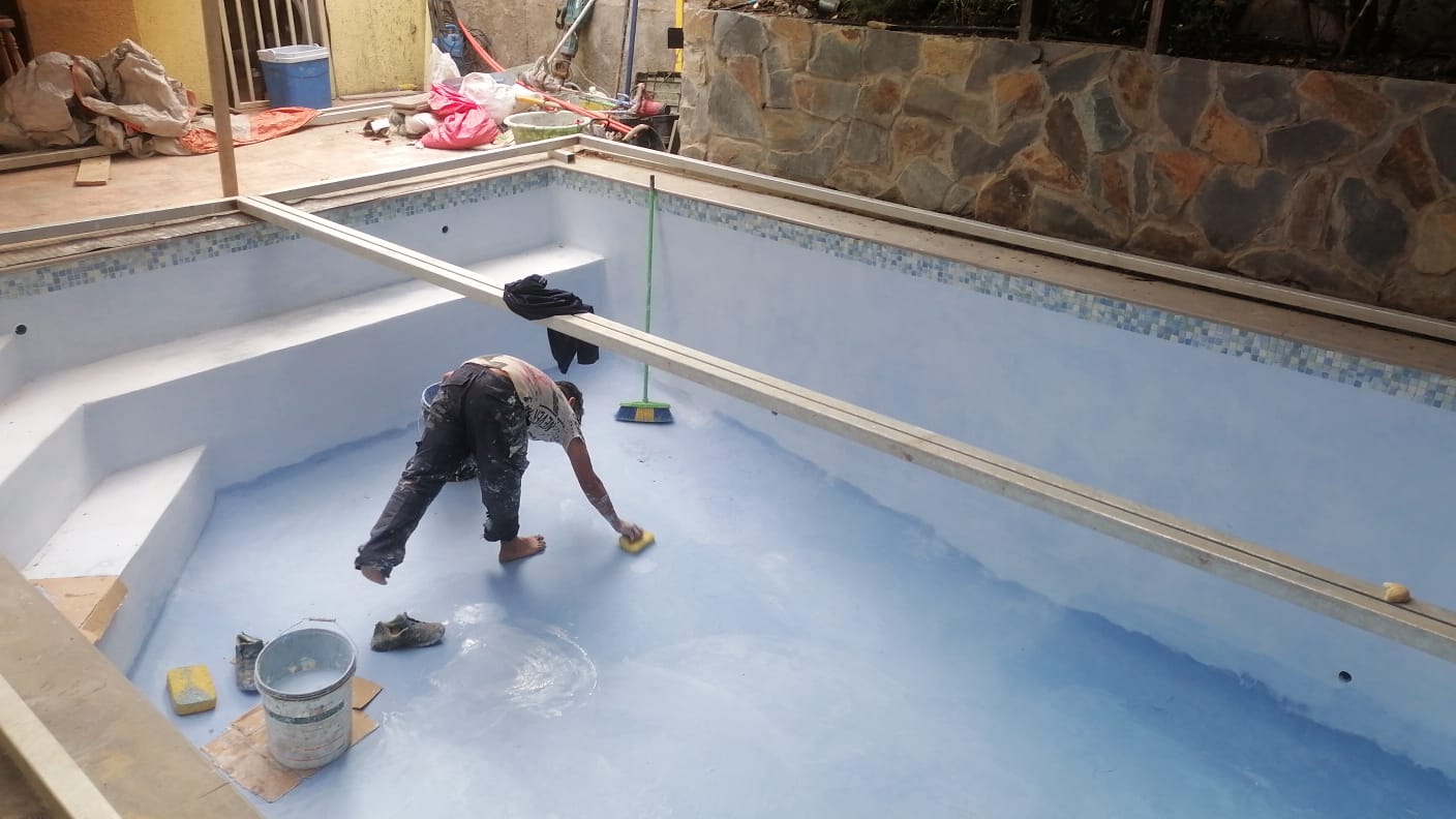 Acabado real Soft-Blue en Huechuraba